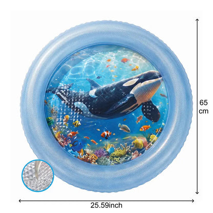 Thickened Anti-Scratch Leakproof Water Mat for Indoor Cats - Durable Interactive Toy, Christmas Gift, Pet Cooling Mat, Pet Supplies, Cat Accessories